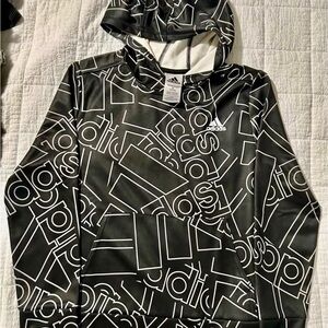 Adidas Monochrome Graphic Hoodie